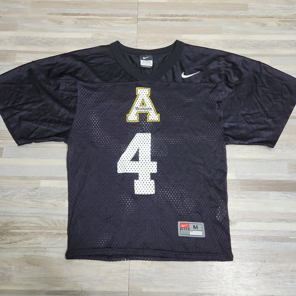 Nike Appalachian State Mesh Football Jersey #4, Youth Size Size M